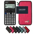 Produktbild: CASIO Taschenrechner fx-87DE CW ClassWiz inkl. WYNGS Schutztasche Pink