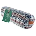 Produktbild: #DoYourYoga Yoga Bolster Yoga-Bolster Tarik - gefüllt mit Bio-Buchweizenschalen, Bodensitzkissen Asanas Meditation Pilates Körper Geist 68x22x22cm bunt