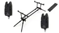 Produktbild: De Lux Rod Pod 3er + 2 Elektronische Bissanzeiger Transporttasche für Rod Pod