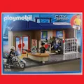 Produktbild: Playmobil 5299 Mitnehm-Polizeizentrale Gefängnis Polizei Motorrad Polizeiwache