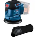 Produktbild: Akku-Exzenterschleifer GEX 185-LI Professional solo, 18Volt blau/schwarz, ohne Akku und Ladegerät, Ø 125mm