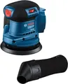 Produktbild: Bosch Exzenterschleifer GEX 185-LI 18V | Ø 125 mm | bürstenloser Motor | ohne Akku/Ladegerät | blau/schwarz