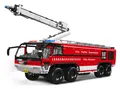 Produktbild: Mould King 19004S Feuerwehr Flughafen Rettungswagen Konstruktions-Spielset, (6653 St)