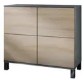 Produktbild: Vladon Kommode, Eiche San Remo, Holzwerkstoff, 92.5x84.5x35 cm, Wohnzimmer, Kommoden & Sideboards, Kommoden
