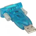 Produktbild: INLINE USB zu Seriell Adapter, Stecker A an 9pol Sub D Stecker, mit USB Verlängerung 0,2m
