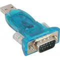 Produktbild: InLine® USB zu Seriell Adapter, ST A an 9pol Sub D ST, mit USB Verlängerung 0,8m