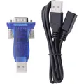 Produktbild: 33304A InLine USB zu Seriell Adapter ST A an 9pol Sub D mit Verlängerung 0  ~D~