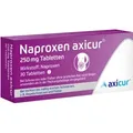 Produktbild: Naproxen axicur 250 mg Tabletten 30 St