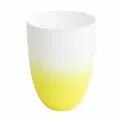 Produktbild: ASA Selection Neon Vase / Windlicht Dekovase Kerzenhalter Porzellan Gelb H 12 cm