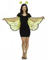 Produktbild: Horror-Shop Kostüm-Flügel Bienen Stoffflügel als Kostümezubehör