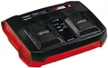 Produktbild: Einhell Akku-Ladestation (3000 mA, Twincharger, 3 A, Parallelladung von 2 x 18 V, 6-Stufen-Ladesystem)