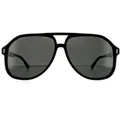 Produktbild: Lunettes de soleil Gucci GG1042S 001 Gris noir