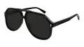 Produktbild: GUCCI Mens GG1042S Sunglasses, Black-Black-Grey, 60