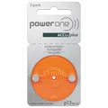 Produktbild: Power one PowerOne P13 PR48, ACCUplus Hörgeräteakku, 2er Pack
