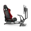 Produktbild: Rennsitz-Cockpit-Simulator - voll einstellbar mit Bildschirmhalterung