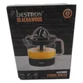 Produktbild: Bestron elektrische Zitrus- & Orangenpresse, inkl. 2 Presskegel und Aromadeckel,