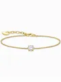 Produktbild: Thomas Sabo A2156-414-14-L19V Vergoldetes Armband m. weißem Zirkonia