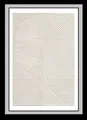 Produktbild: Merinos Teppich Maschinenwebteppich Kurzflorteppich Japandimuster Creme 80x150cm