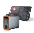 Produktbild: JustNow JustNow Powerstation Solar Strom Generator 240Watt Powerstation LiFePO4 19000 mAh (12 V)