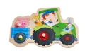 Produktbild: / Greifpuzzle Lustige Traktorfahrt /  4010168251233
