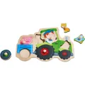 Produktbild: HABA Greifpuzzle Lustige Traktorfahrt
