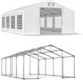 Produktbild: 6x8 Weiße Partei Zelt WINTER ISD