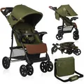 Produktbild: Kinderwagen Emma Plus Buggy Kindersportwagen bis zu 15 kg 🔸  Forest Green