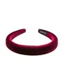 Produktbild: axy Haarreif Gepolsterter Haarreif aus Samt, Wunderschön Vintage Damen Stirnband Haarschmuck Haarreifen
