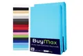 Produktbild: Buymax Spannbettlaken 2-er Set, Doppelpack, Bettlaken, Jersey 100% Baumwolle, Gummizug: rundum, (2 Stück), 90x200 100x200 140x200 160x200 180x200 cm, Matratzen bis 25 cm Höhe