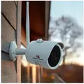 Produktbild: Maclean Überwachungskamera MCTV-516 (WiFi IP 5MPx Netzwerk Kamera Überwachungskamera) weiß