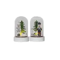 Produktbild: Star Trading  LED Weihnachtsdeko ,Nutcracker', 2er Set Glaskuppeln mit Nussknack