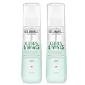 Produktbild: Goldwell Dualsenses Curls & Waves Hydrating Serum Spray 2x150 ml deutsche Ware