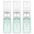 Produktbild: Goldwell Dualsenses Curls & Waves Hydrating Serum Spray 3x150 ml deutsche Ware
