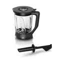 Produktbild: Bosch Mixer-Aufsatz MUZ9MX2, Füllmenge 2,3 L, ThermoSafe Glas, spülmaschinengeeignet, perfekt für Crushed-Ice und Smoothies, hitze- und kältebeständig, passend für OptiMUM und VitaPower Serie 4