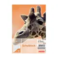 Produktbild: Herlitz Spiralschulblock A5 40 Blatt FSC Lineatur 03 Motiv Zebra