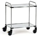 Produktbild: Edelstahlwagen, Ladefläche 1.000 X 600 Mm - Fetra