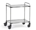 Produktbild: Edelstahlwagen Servierwagen Ladefläche 1000x600mm Tragkraft 120kg Fetra 5017