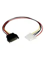 Produktbild: StarTech.com SATA zu Molex LP4 Strom Kabel Adapter LP4SATAFM12