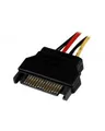 Produktbild: StarTech.com 12in SATA to Molex LP4 Power Cable Adapter F/M Netzteil interne Stromversorgung 4-polig W bis Leistung M 30,48 cm (LP4SATAFM12)