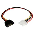 Produktbild: StarTech.com 12in SATA to LP4 Power Cable Adapter F/M - SATA to LP4 Power Adapte