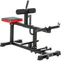 Produktbild: SPORTNOW Beinstrecker, 2 in 1 Verstellbar Beinbeuger mit Bandstiften und Rädern, Beintrainer Heimtrainer für Bein- und Oberschenkel-Training, Fitnessgerät für Zuhause Home Gym   Aosom