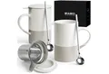 Produktbild: MiaMio Tasse Teetassen Set (2 x 500 ml) mit Siebeinsatz und Deckel