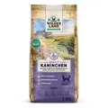 Produktbild: Wildes Land - Nr. 4 Kaninchen - 1 kg - mit Kartoffeln und Wildkräutern - Glutenfrei - Trockenfutter für Hunde - Hundefutter mit hohem Fleischanteil - Hohe Verträglichkeit