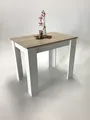 Produktbild: Esstisch Tisch Esszimmertisch Küchentisch Sonoma Eiche hell-Weiß 86x60cm NEU