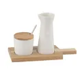 Produktbild: Räder – Milch & Zucker Set 'Kleine Freunde' – Kännchen & Dose mit Herz
