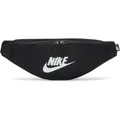Produktbild: Nike Heritage Bauchtasche in black-black-white, Größe Einheitsgröße FS 2025