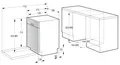 Produktbild: Gorenje GU642C90X 60 cm Geschirrspüler unterbaufähig Leise 14 Maßgedecke