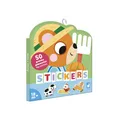 Produktbild: Janod - 50 Große Gummibärchen für Kinder Ab 18 Monate - Format 7x8cm - Sticker Aufkleber Thema Tiere auf dem Bauernhof - Vorgeschnitten zur Erleichterung des Greifens - Kreative Entwicklung - J09188
