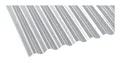 Produktbild: Einsteiger Acryl Profilplatte Glatt Sinus 76/18 1045 x 3000 x 1,5 mm - Klar - 2610509