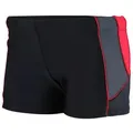 Produktbild: Aquarti Badehose Aquarti Jungen Kurze Badehose mit Einsätzen Seitlich rot|schwarz|weiß 128